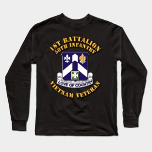 1st Bn - 58th Infantry - Vietnam Vet Long Sleeve T-Shirt